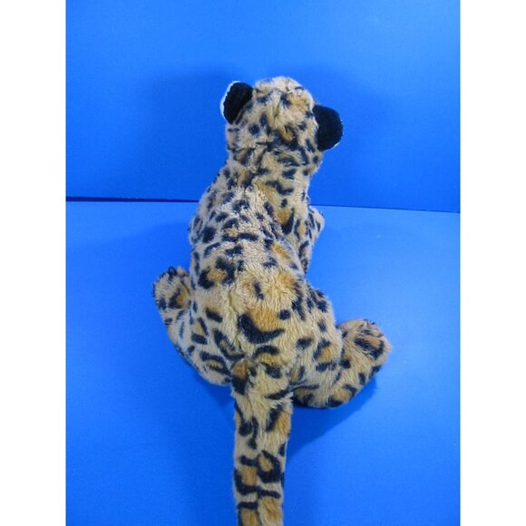 Wild Republic Laying Leopard Plush Toy Stuffed Animal 12" - Picture 3 of 8